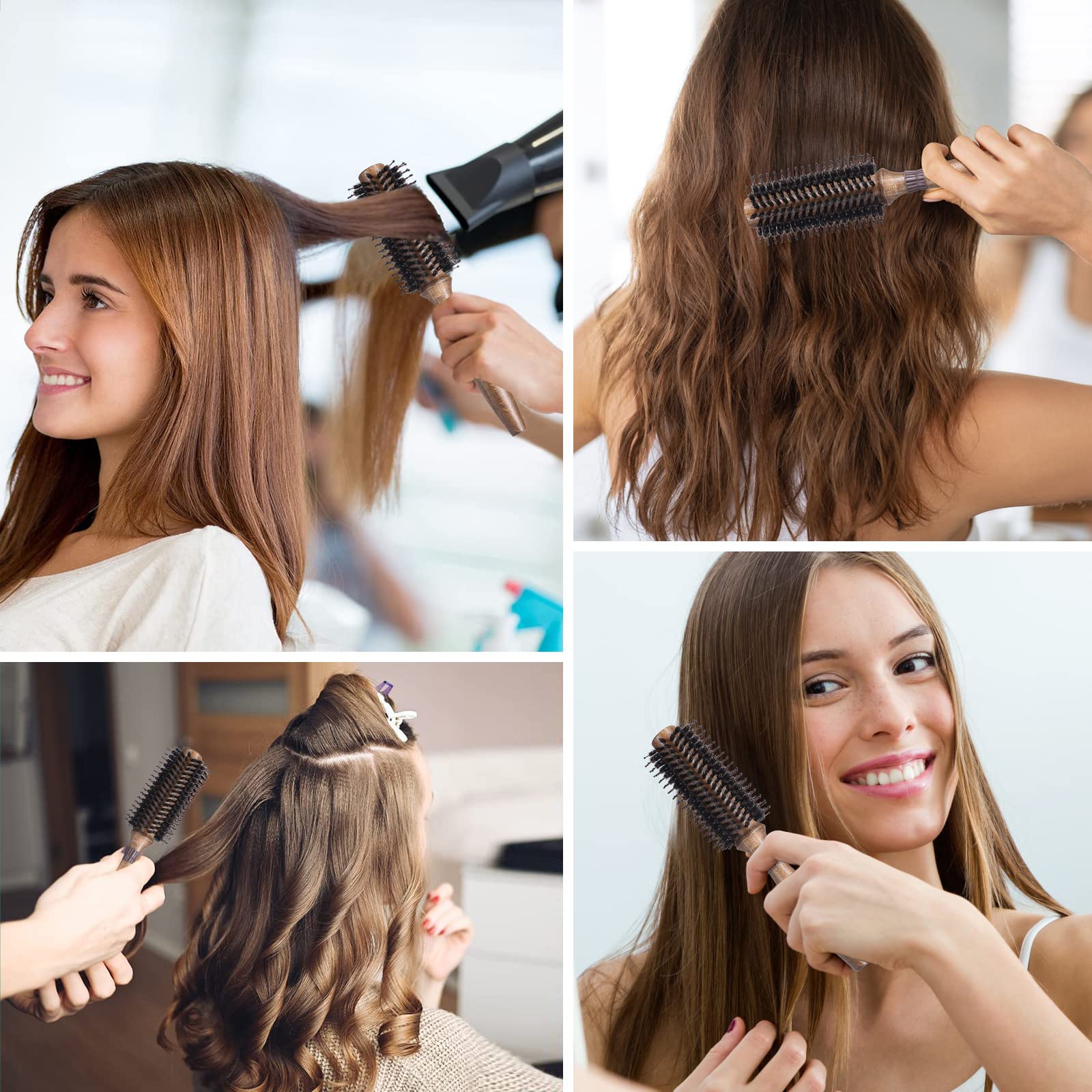 LORSEX Round Brush cleaner-included image emphasizes easy maintenance