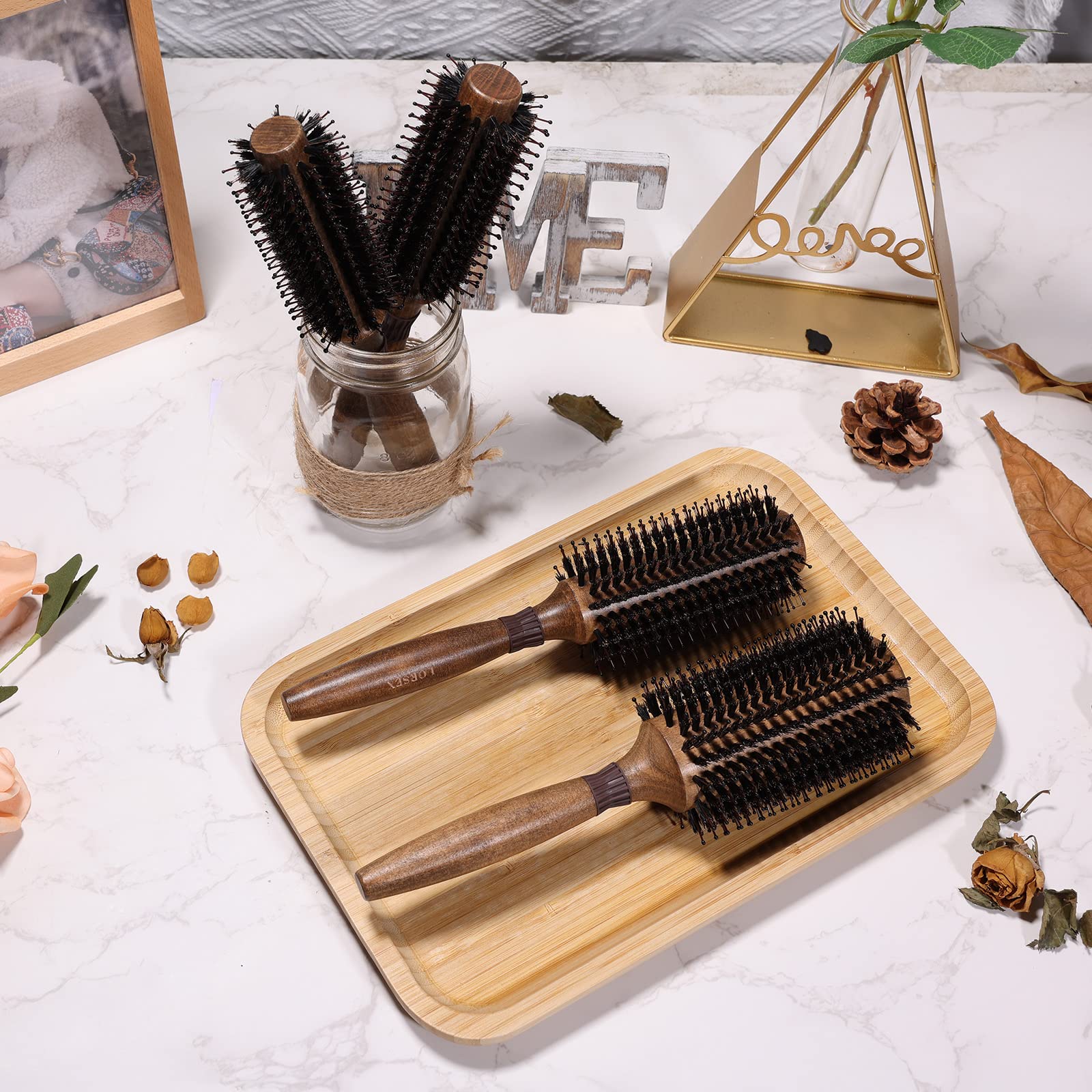 LORSEX Round Brush gift-ready pack suggests a thoughtful present for hair care lovers