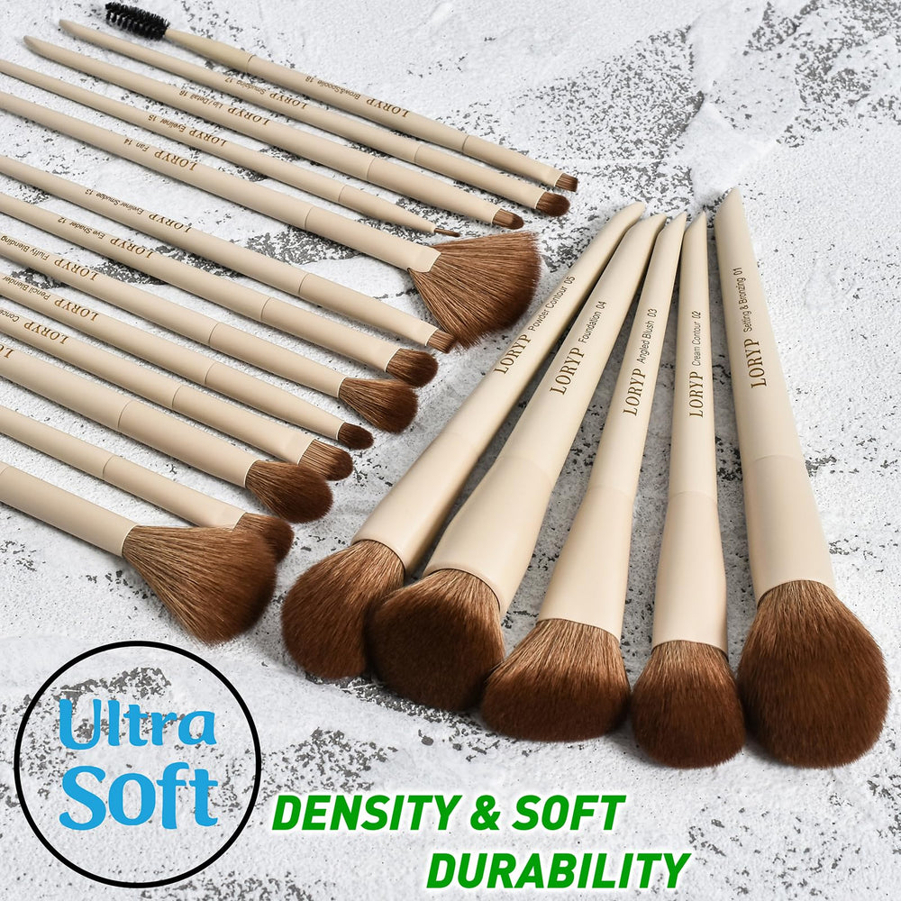LORYP eyeshadow brushes spread color evenly for professional eye looks.