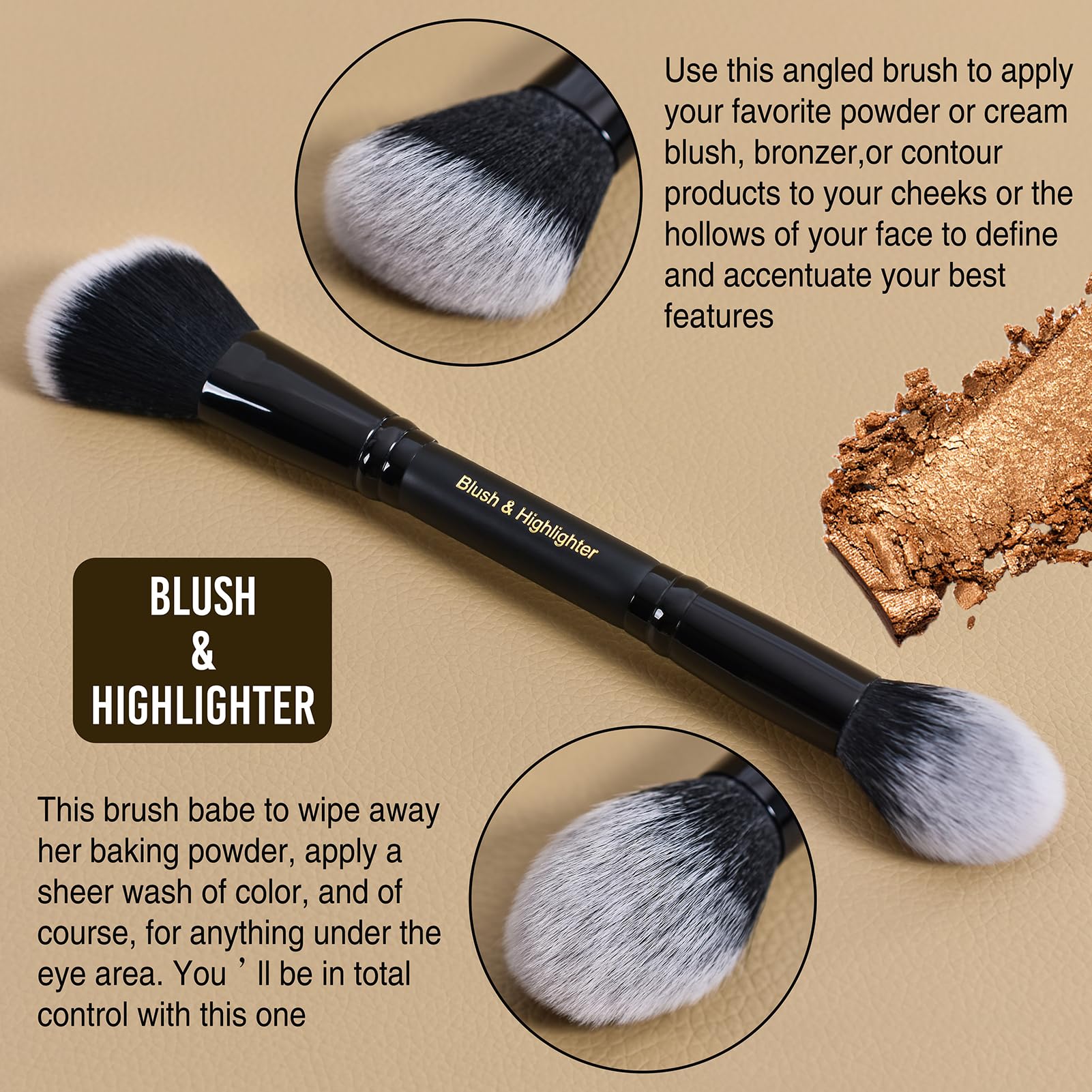 LORYP luxury makeup brushes gift-ready packaging for beginners and pros.