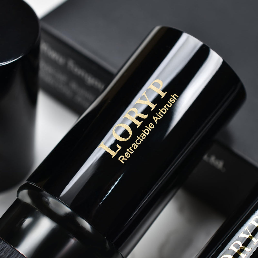 LORYP tapered highlight brush softens edges and adds a subtle glow.