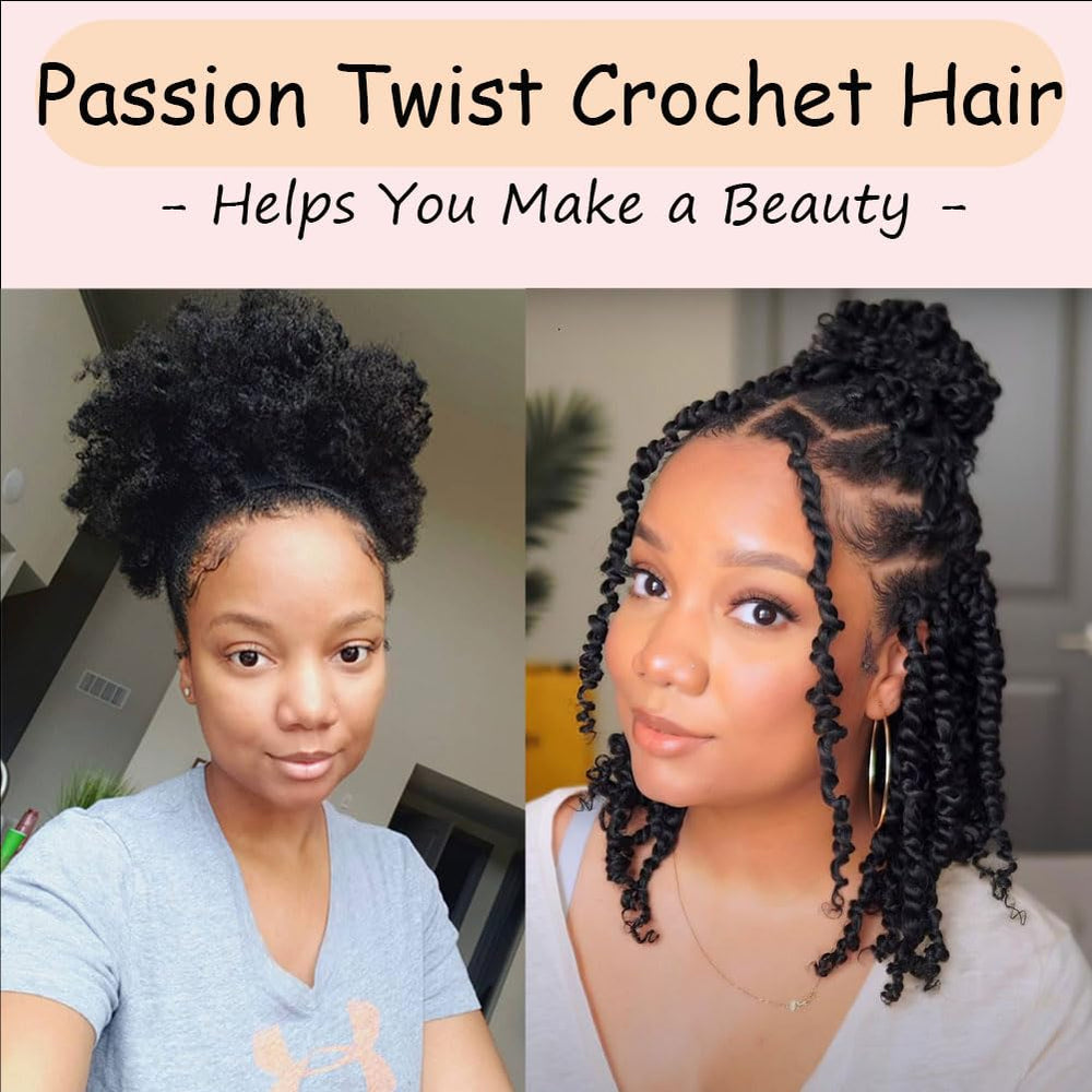 LOSMOEER passion twist hair soft texture closeup emphasizes lightweight, comfortable wear.