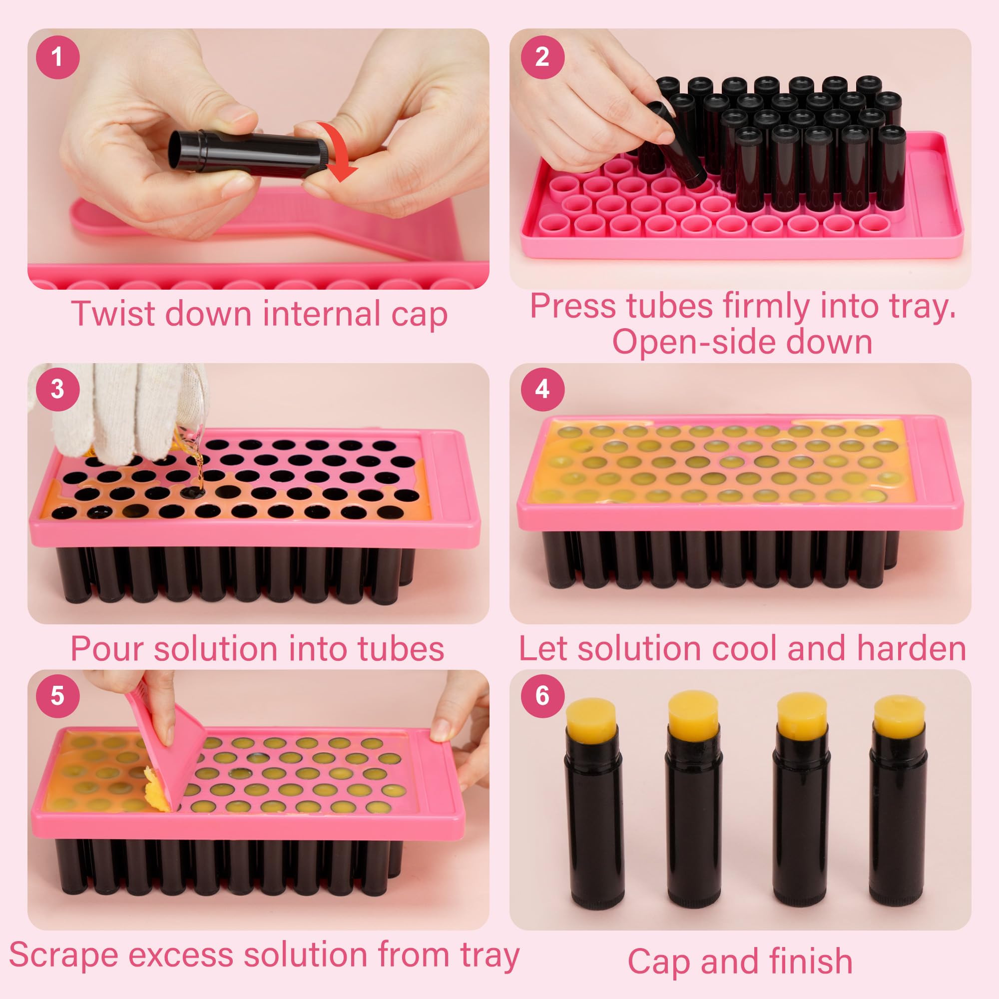 LotFancy-4-5ml-lip-balm-tubes highlight convenient capacity for daily use.