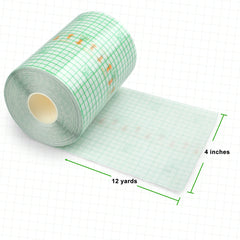 LotFancy tattoo bandage transparent film offers nearly invisible protection with breathable wear