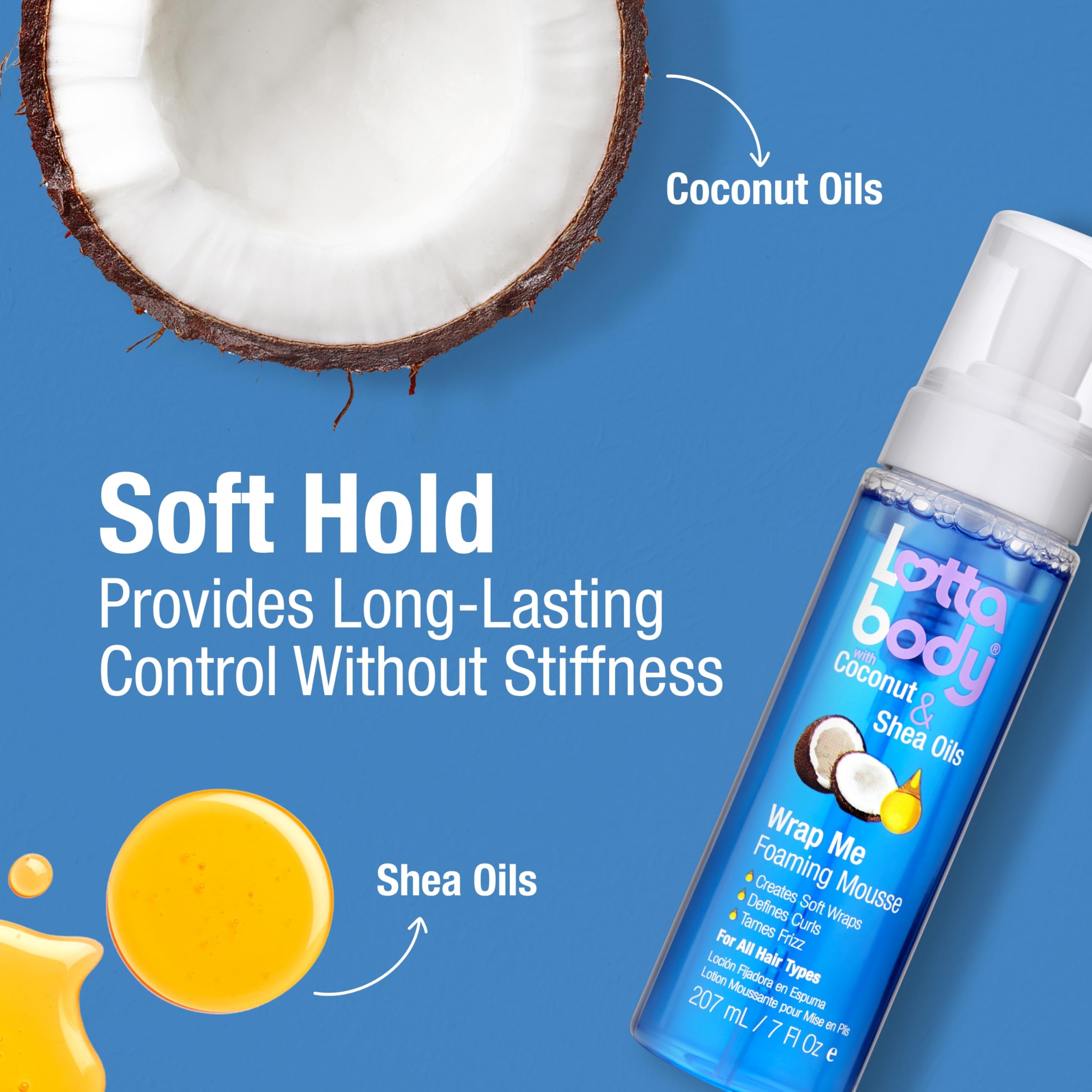 Lottabody Wrap Me creates shiny, soft curls