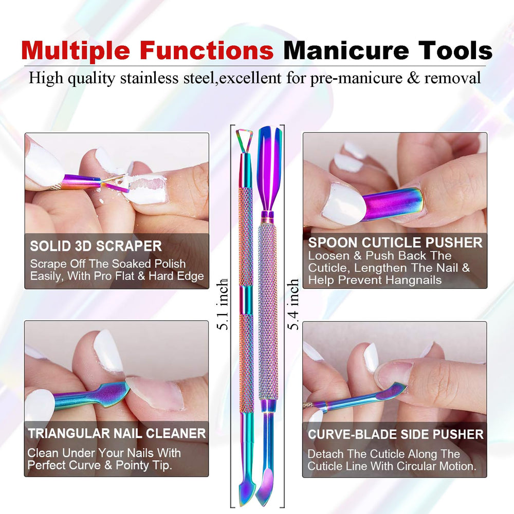 LOUINSTIC at-home nail removal ritual promotes clean, salon-like results