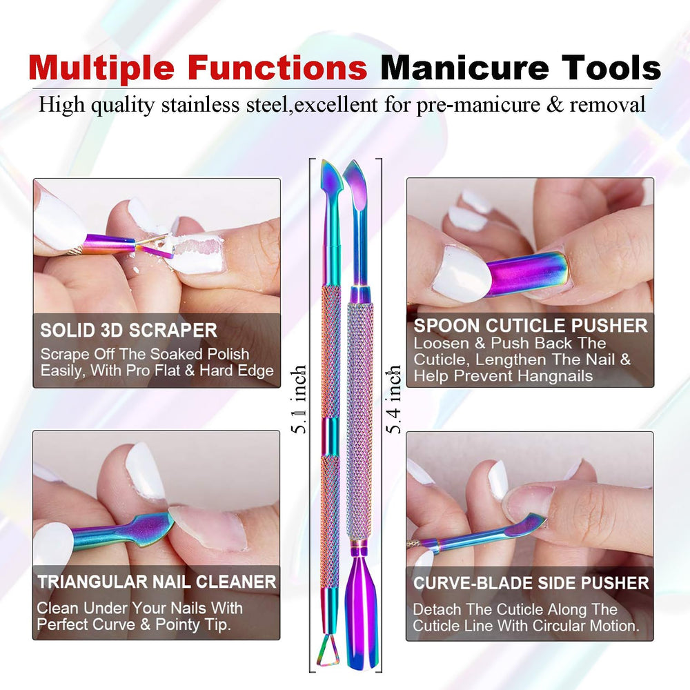 LOUINSTIC step-by-step usage image shows 2–5 minute removal process.