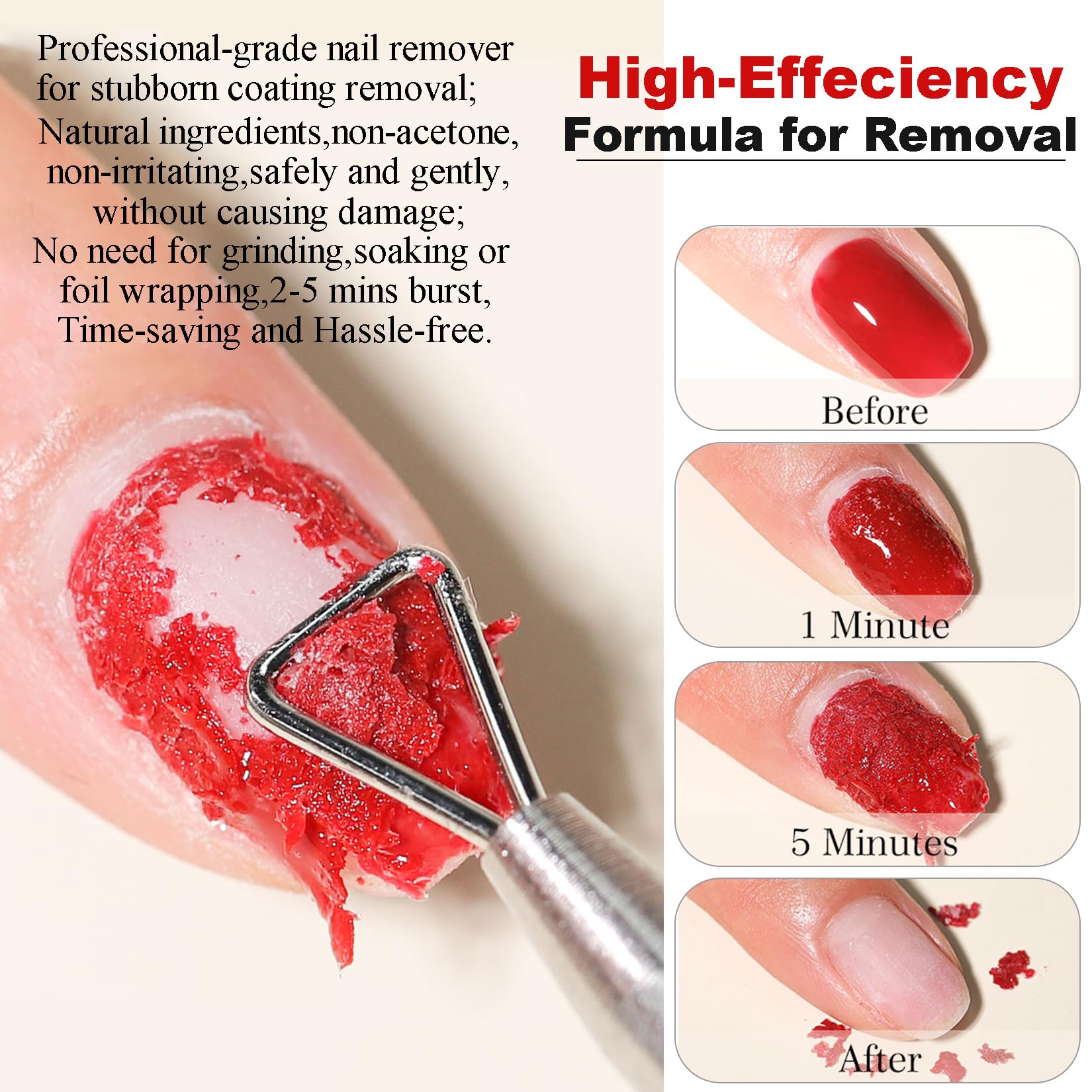LOUINSTIC second nail file offers finishing touch and smooth edges.