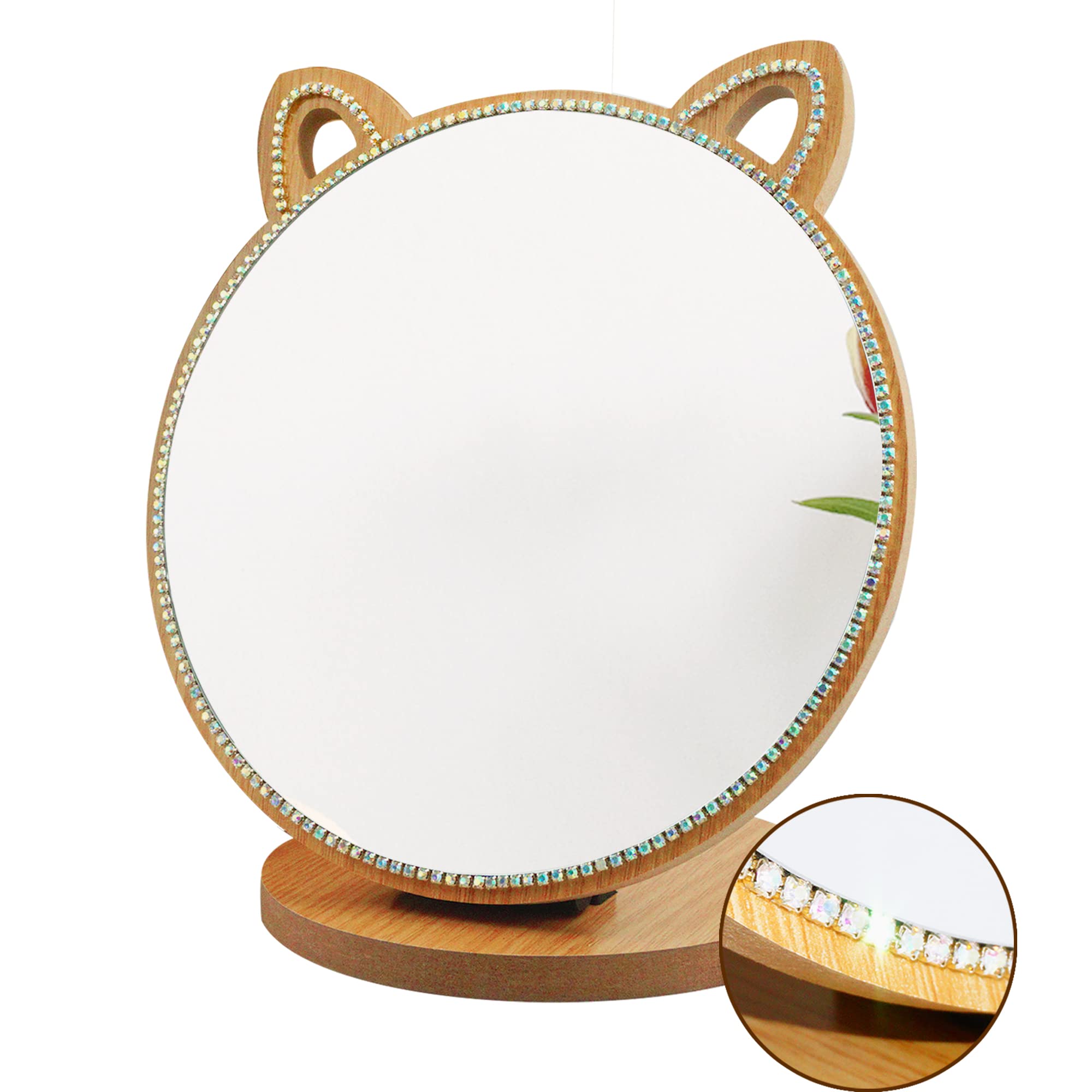 Louphee vanity mirror ready-to-use out of the box