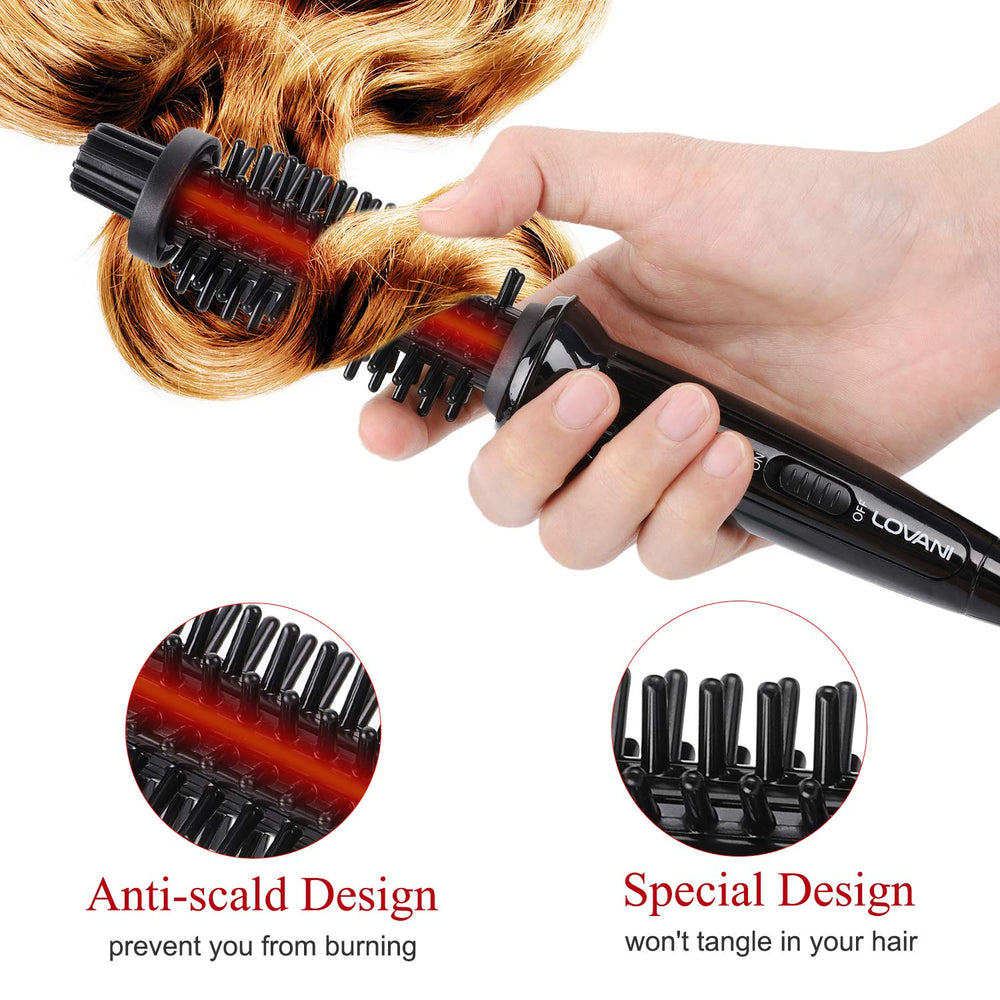 LOVANI 360° swivel cord enables styling from any angle