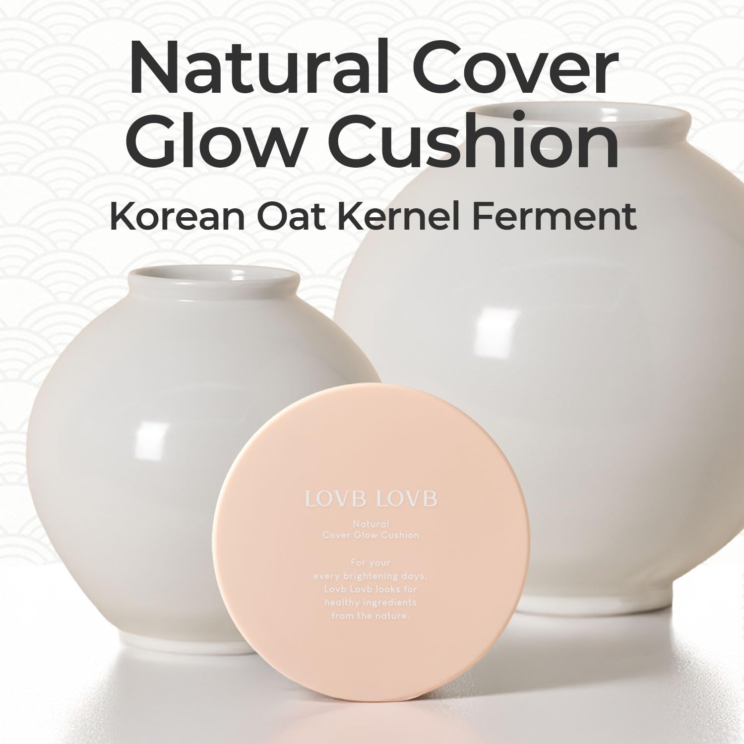 LOVB LOVB cushion compact closed highlights travel-friendly touch-ups and compact design.