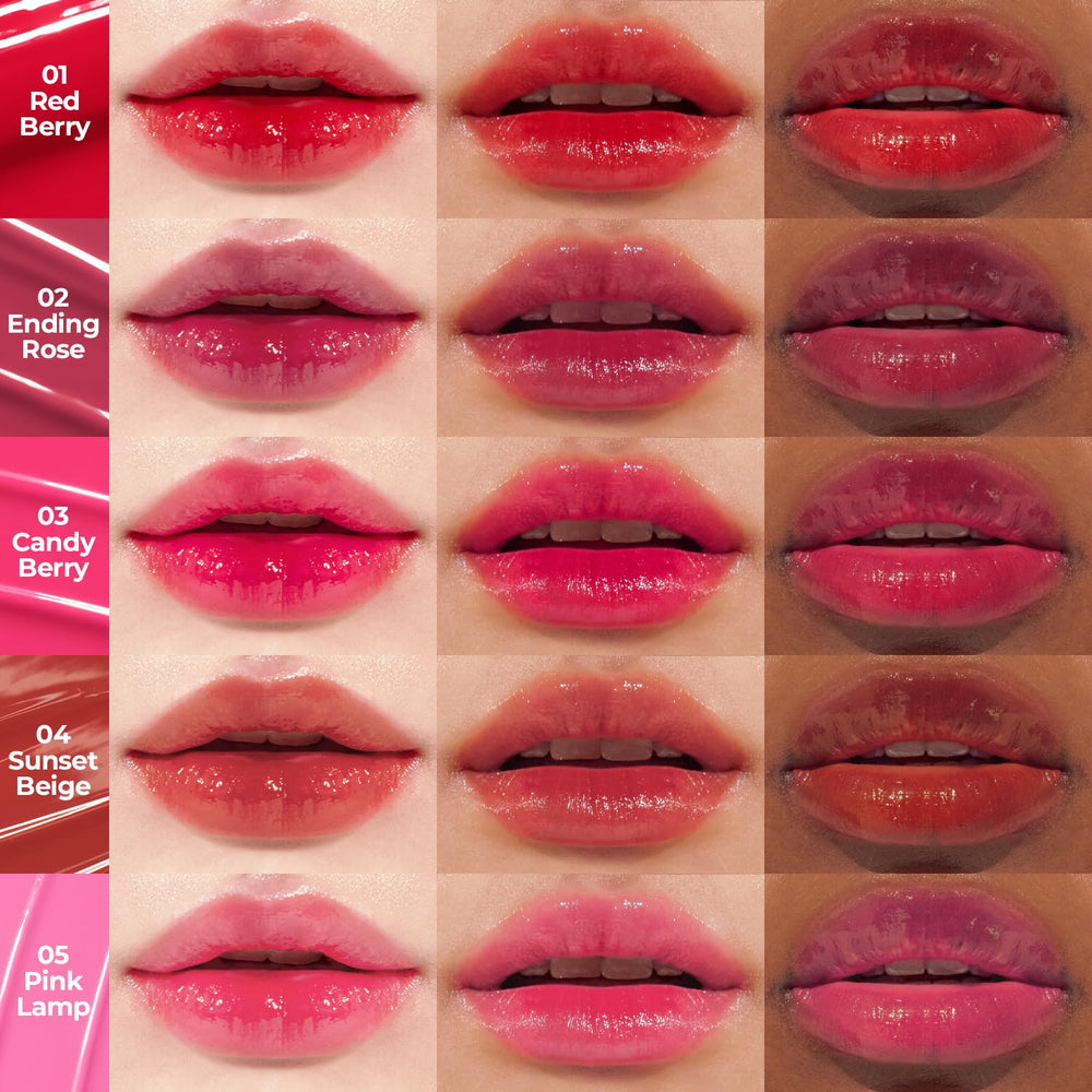 LOVB LOVB Pudding Glow lip tint packaging is pocket-sized for easy on-the-go touch-ups.