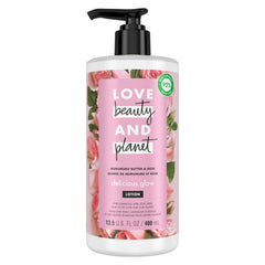 Love Beauty And Planet Delicious Glow bottle with Murumuru Butter for radiant skin