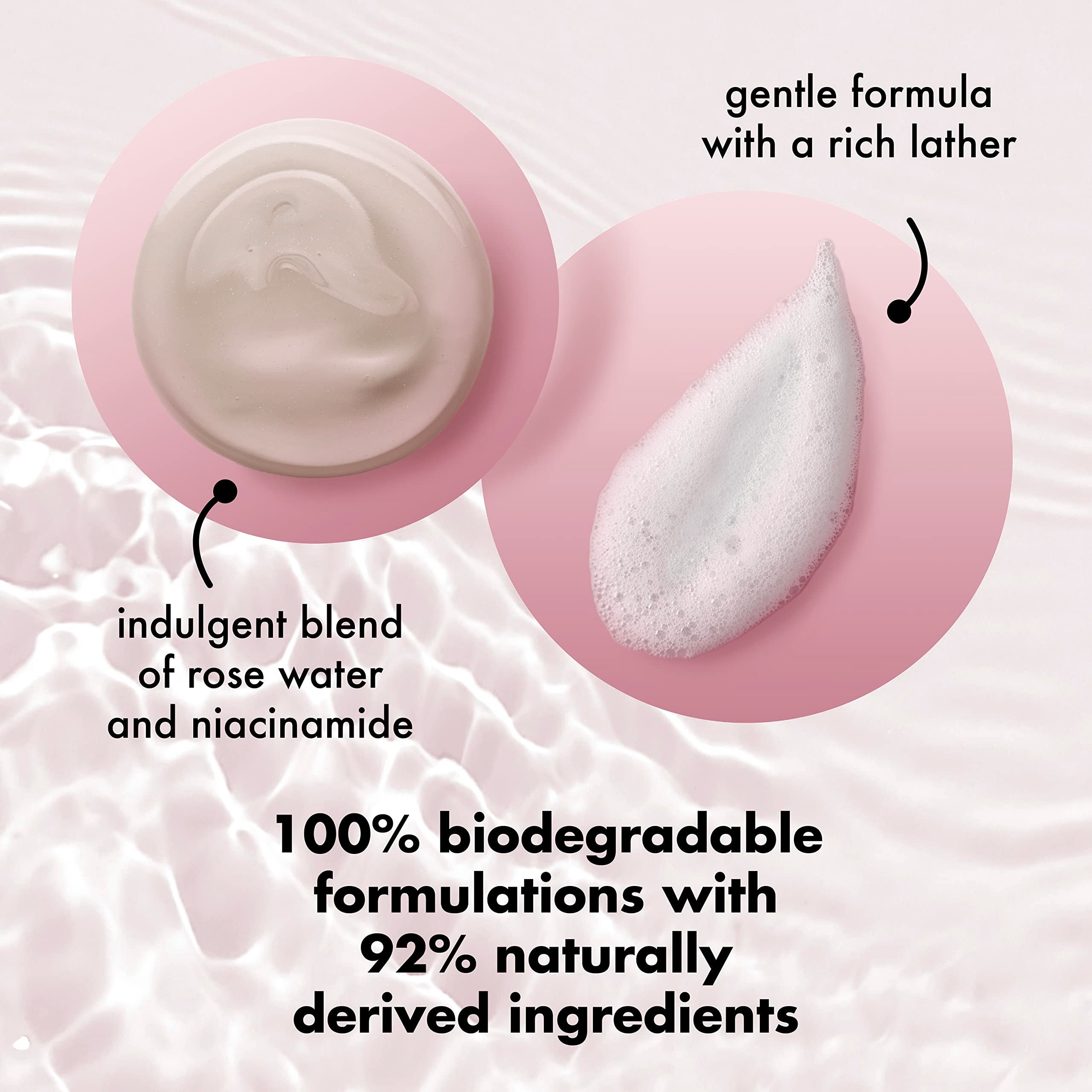 Love Beauty and Planet five-free formula reduces harsh ingredients during wash