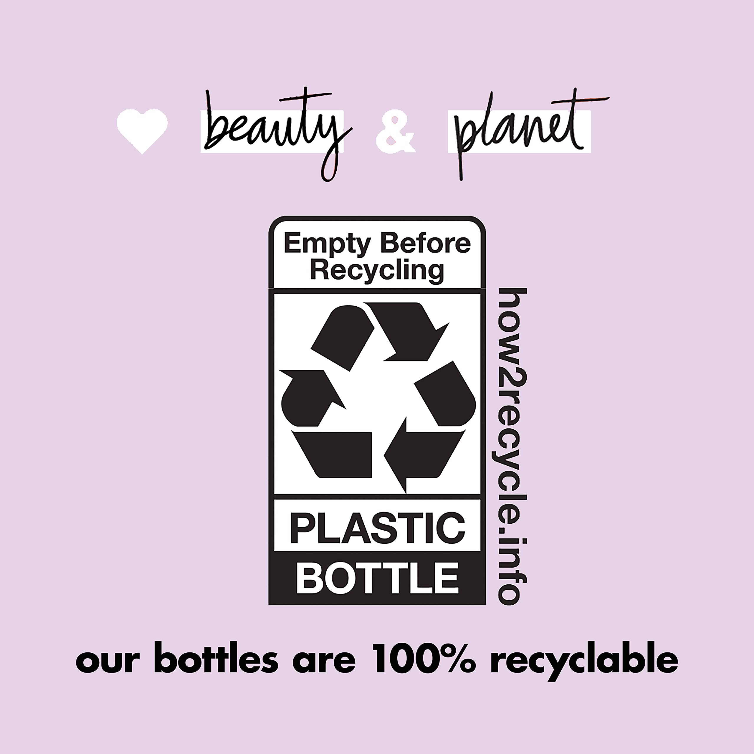 Love Beauty and Planet hidratación suave para cabello, nutrición sin pesadez