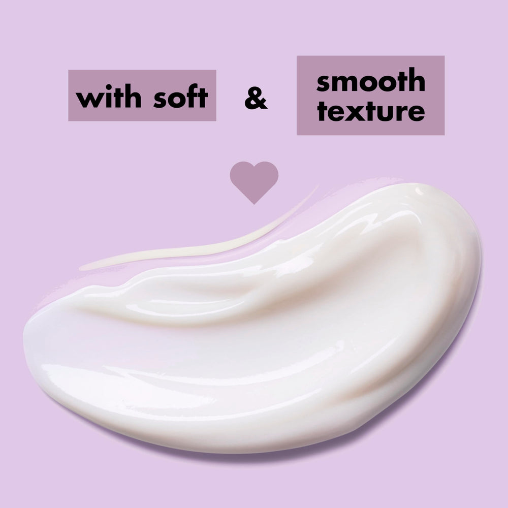 Love Beauty and Planet lavender petals close-up evokes calming fragrance.