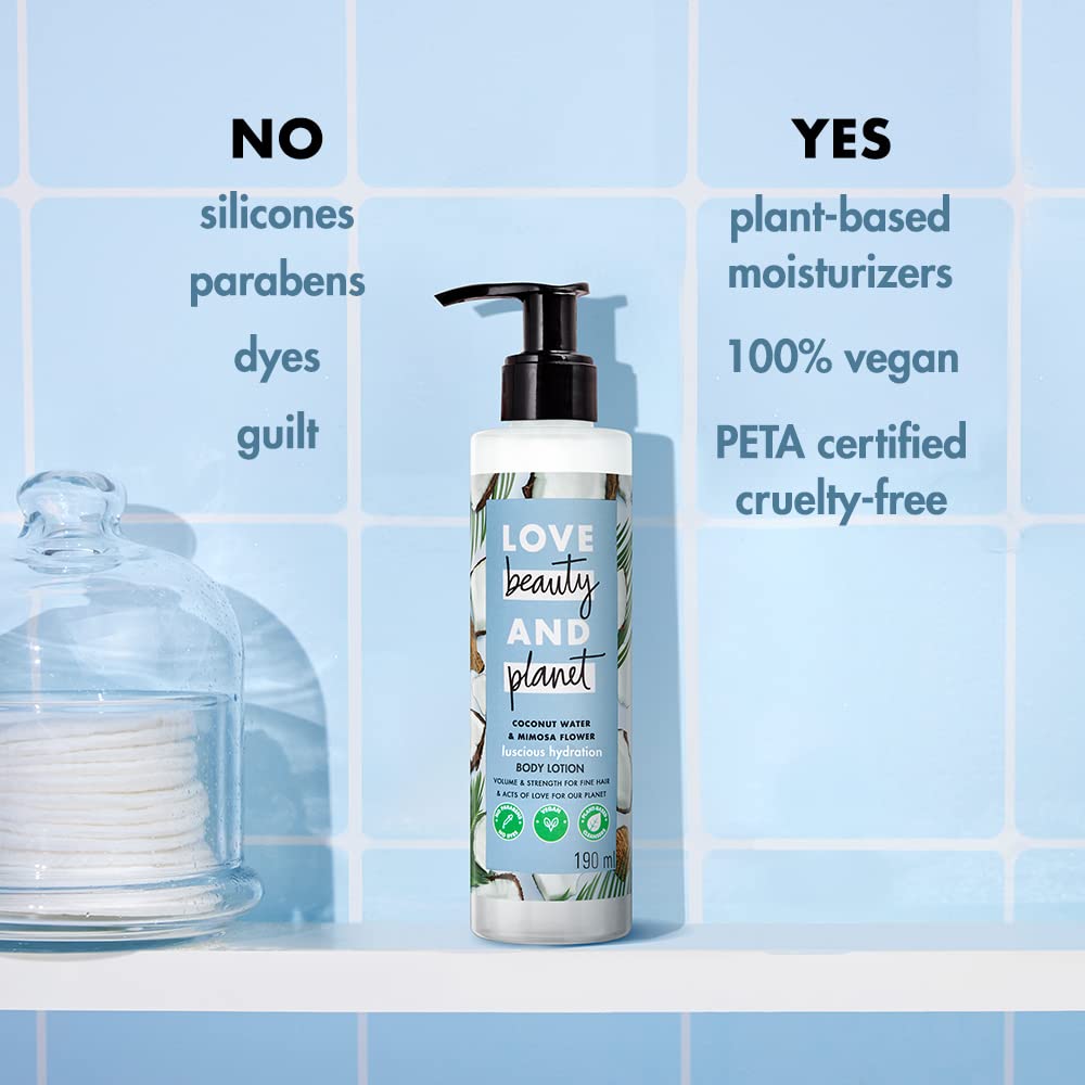 Love Beauty and Planet Luscious Hydration coconut water ingredient spotlight