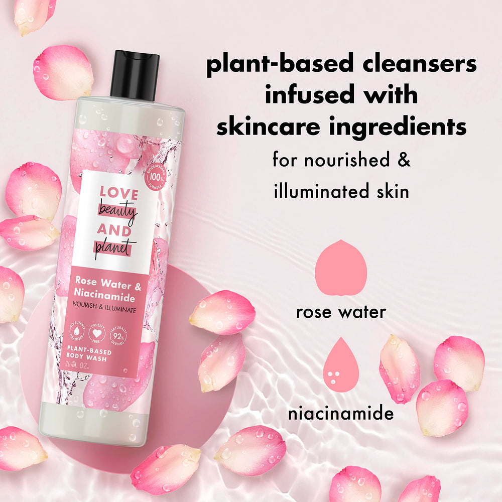 Love Beauty and Planet recyclable bottle emphasizes eco-conscious design