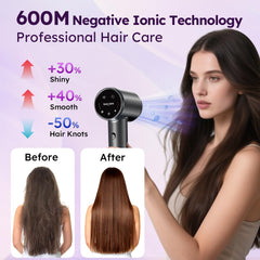 Love Best hair dryer in quiet mode for gentle drying.
