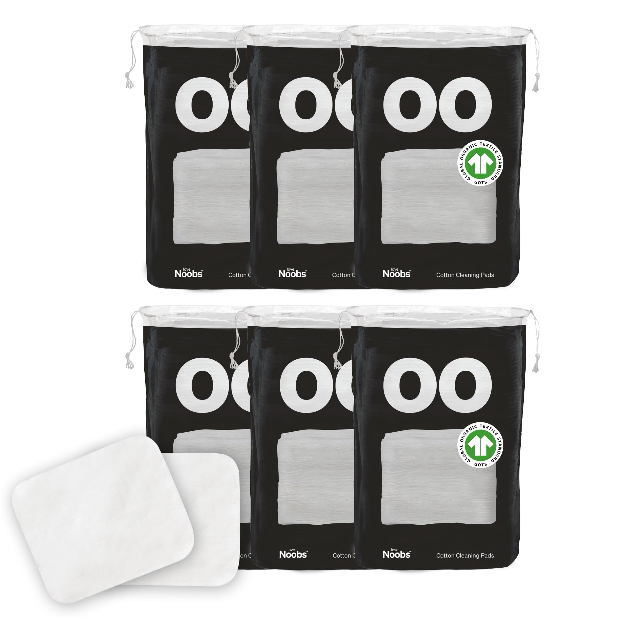 Love Noobs packaging highlights recyclable materials for eco-friendly diaper changes.