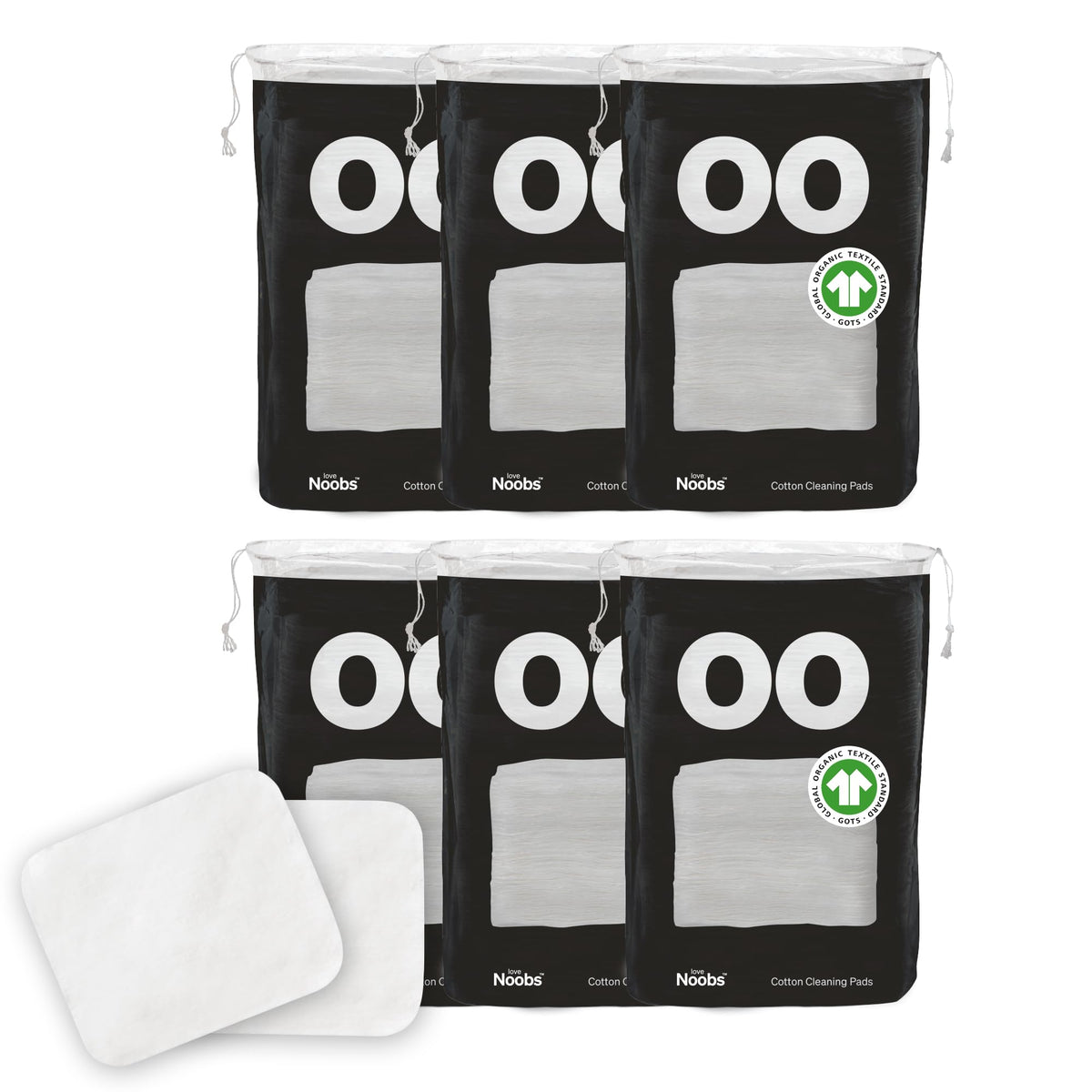 Love Noobs packaging highlights recyclable materials for eco-friendly diaper changes.