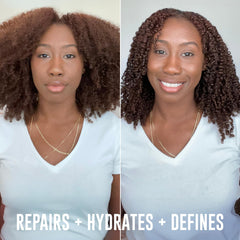 Love Ur Curls 3-step system packaging for an easy curl care routine
