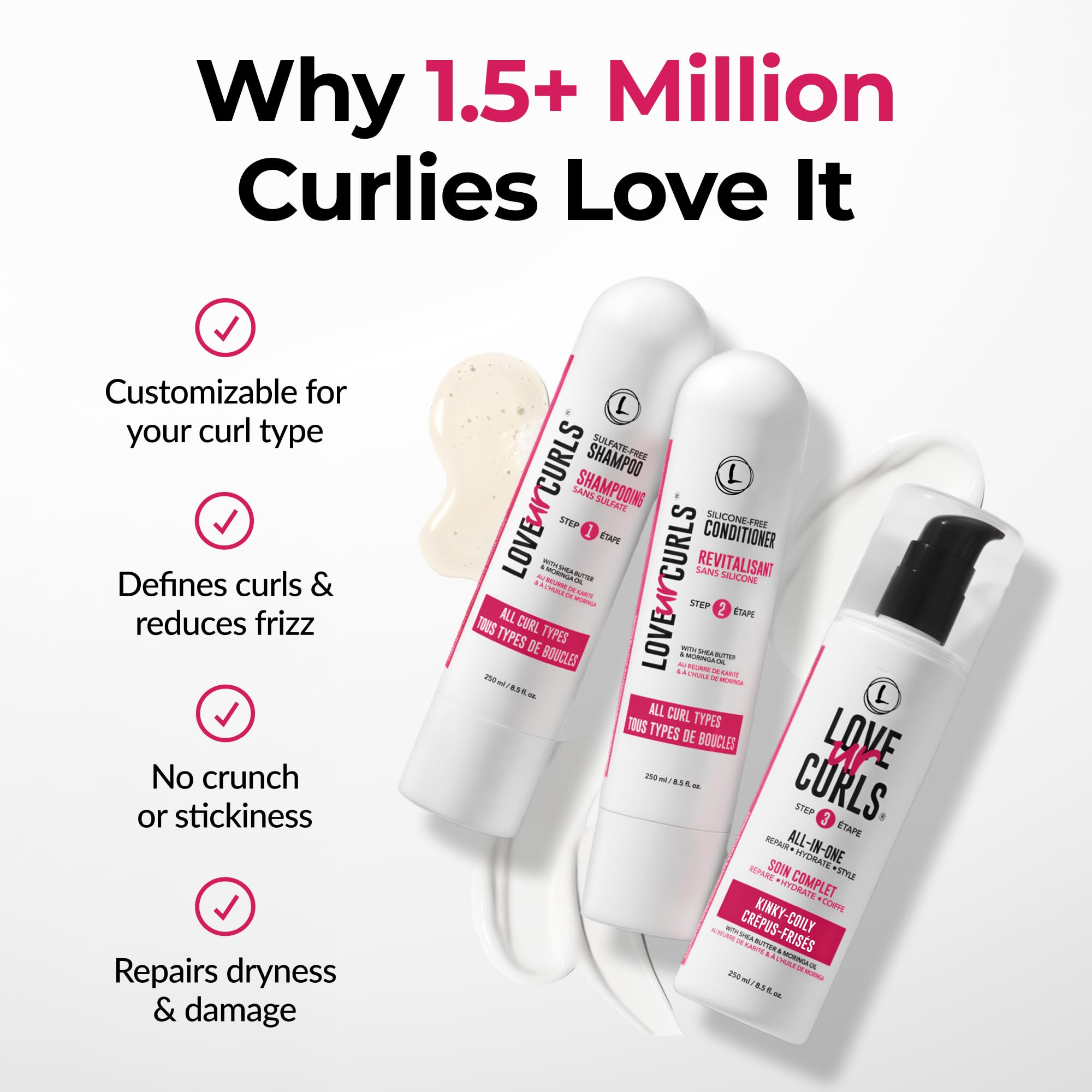 Love Ur Curls coil definition on 4A-4C curls after styling
