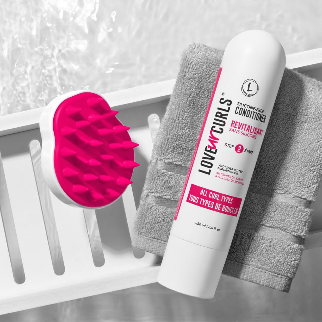 Love Ur Curls defined curls after use illustrate soft shine and manageability