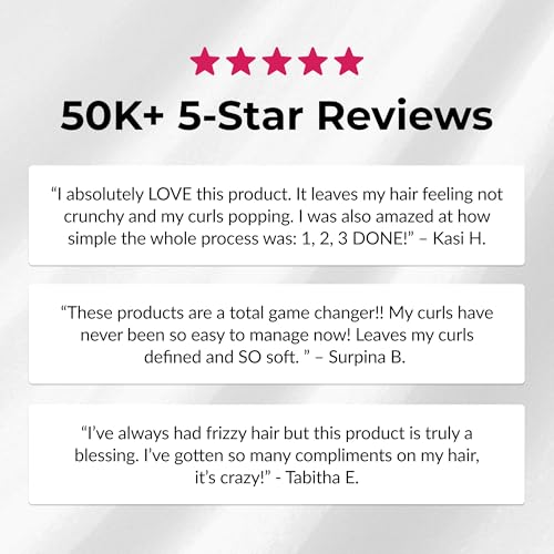 Love Ur Curls money-back guarantee sticker reinforces risk-free shopping