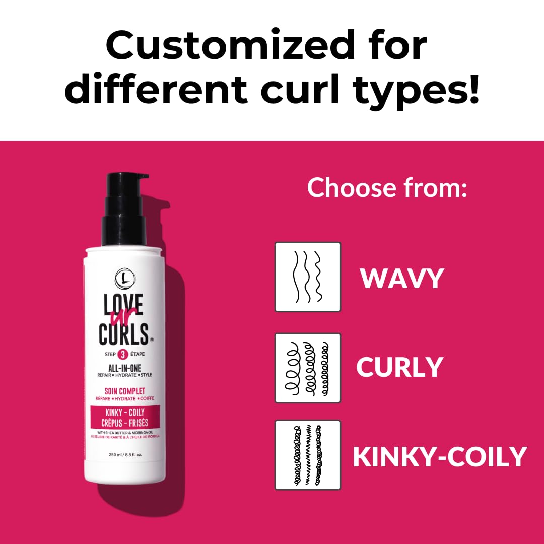 Love Ur Curls no-crunch-residue highlights lightweight, comfortable hold without stiffness.