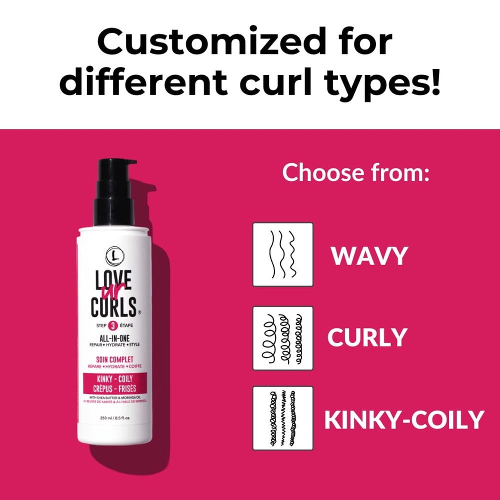 Love Ur Curls no-crunch-residue highlights lightweight, comfortable hold without stiffness.