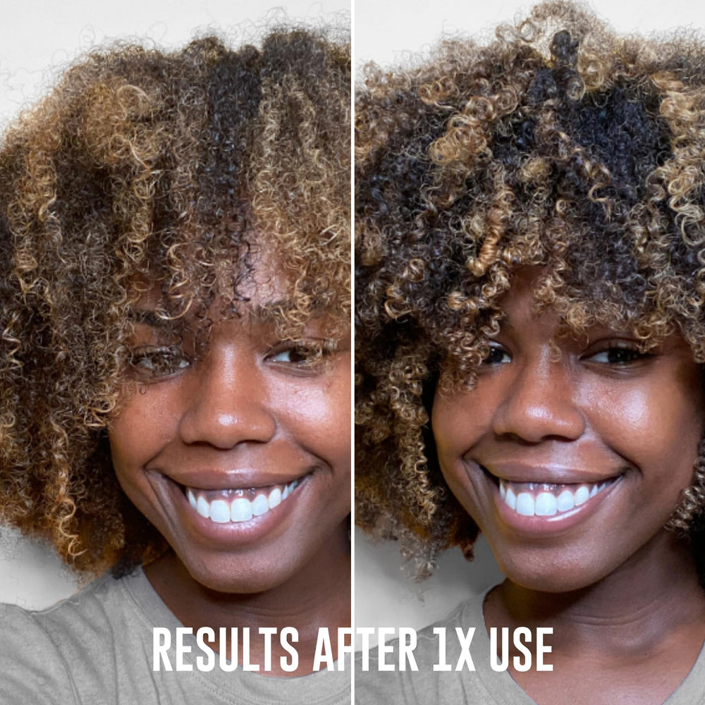 Love Ur Curls shampoo lather and rinse scene without residue