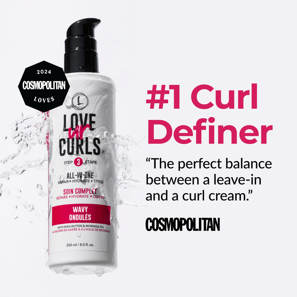 Love Ur Curls Shea Butter and Moringa nourish and strengthen curls