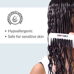 Love Ur Curls shea butter moringa oil ingredients highlight nourishment and reduced breakage