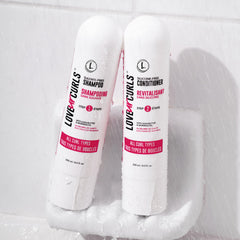 Love Ur Curls ingredients label features shea butter and moringa oil