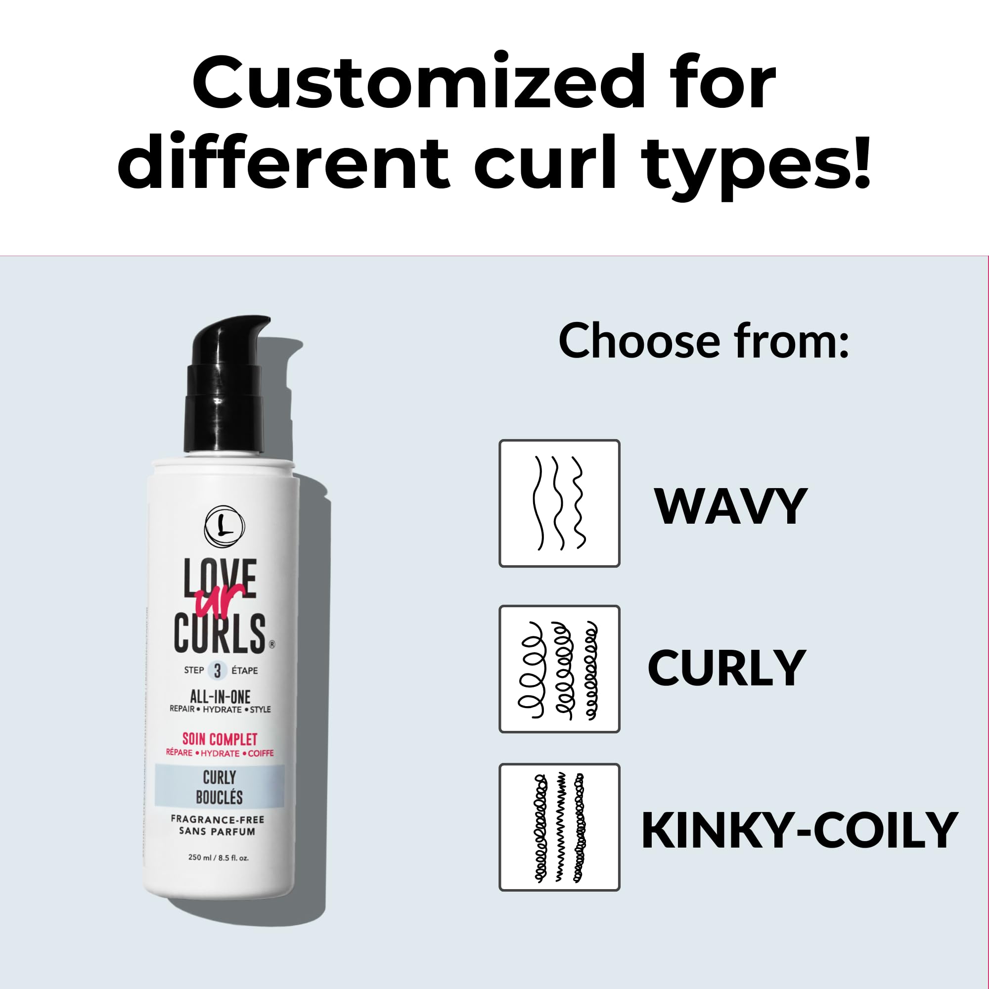 Love Ur Curls vegan cruelty-free label clean beauty for sensitive skin and gluten-free formula