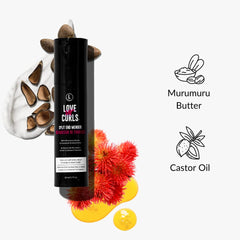 Love Ur Curls vegan cruelty-free label signals clean, compassionate hair care.