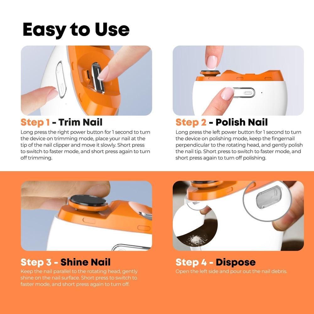 Love You Studio nail clipper in-box setup for starter manicure kit