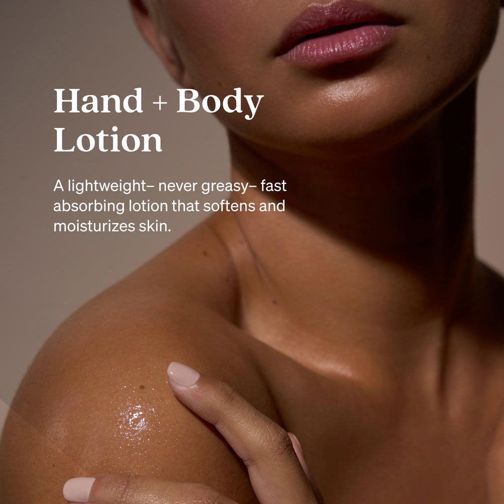 Loved01 Hand Lotion texture close-up highlights soothing oils.