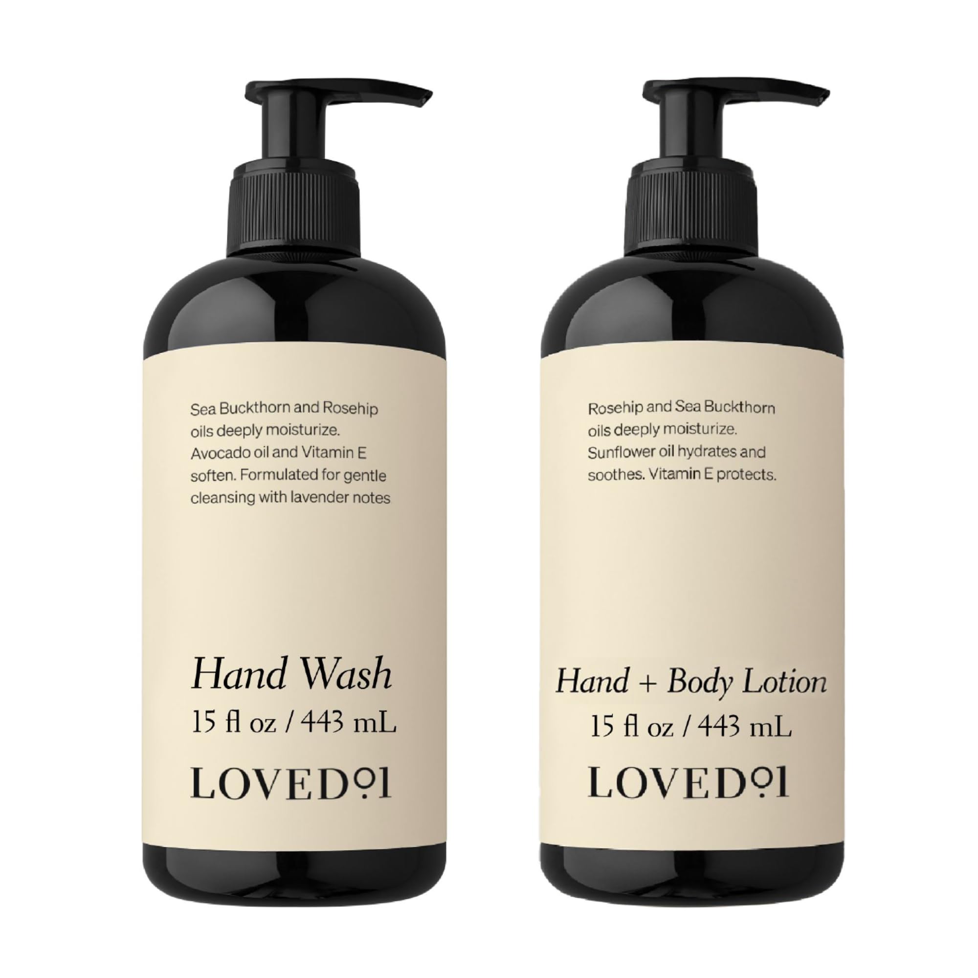 Loved01 Hand Wash bottle, gentle cleansing for soft, clean hands.