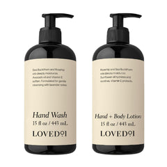 Loved01 Hand Wash bottle, gentle cleansing for soft, clean hands.