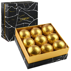 Lovery 24K gold bath bombs set in shimmering gift box ideal for at-home spa pampering.