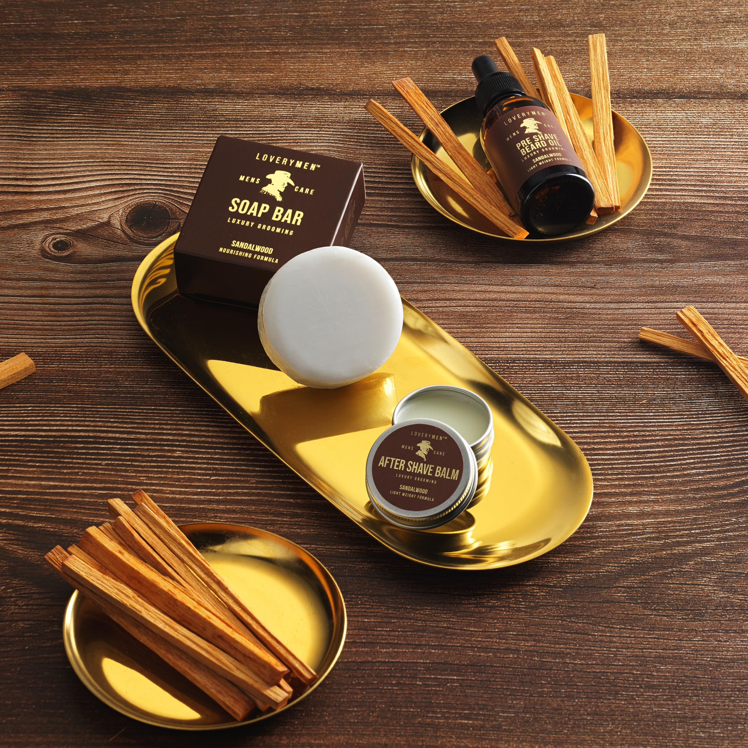 Lovery aftershave balm soothes skin after shaving and helps maintain comfort