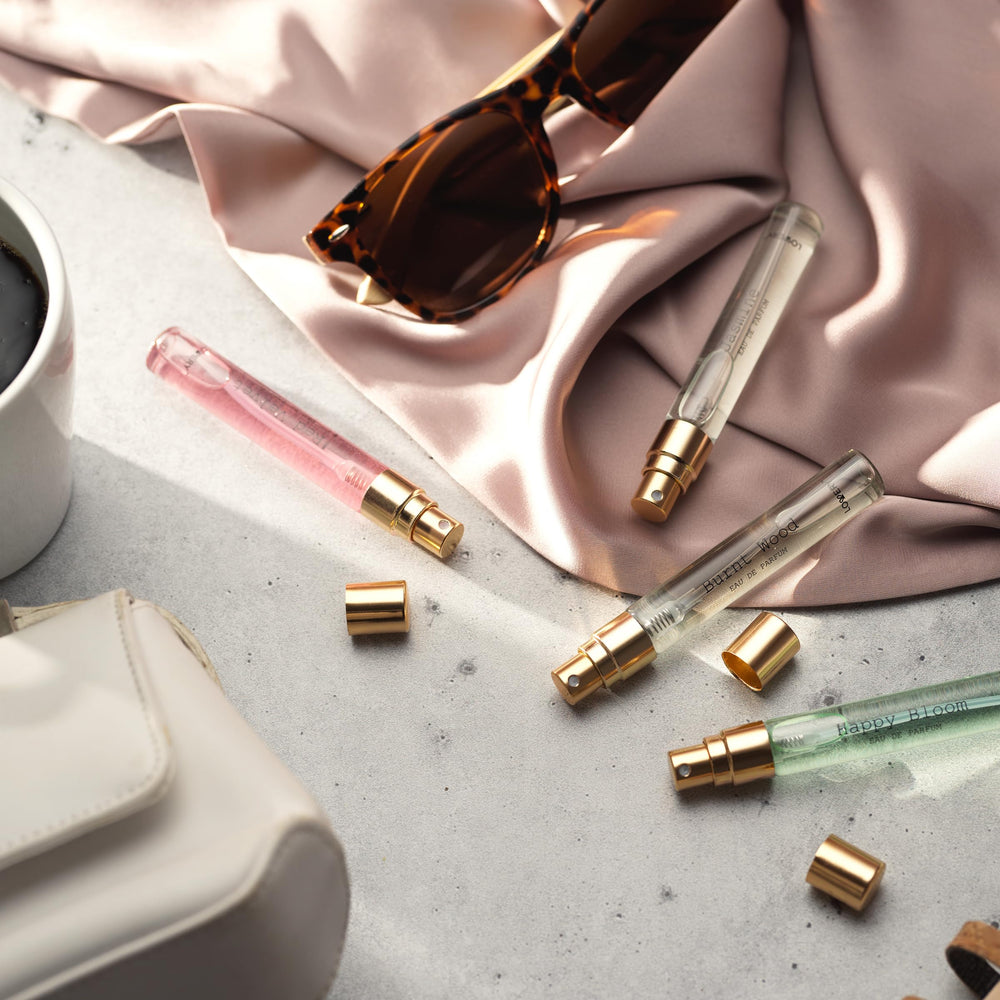 Lovery Enchanted Rose fragrance bottle capturing romantic floral notes for special occasions.