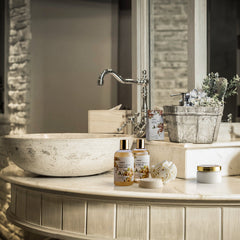 LOVERY honey almond bubble bath highlights spa-like soak and rich lather for relaxation