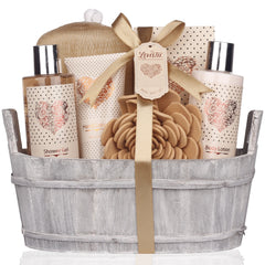 Lovestee Vanilla Spa Shower Gel showcased for refreshing morning cleanse and mood uplift.