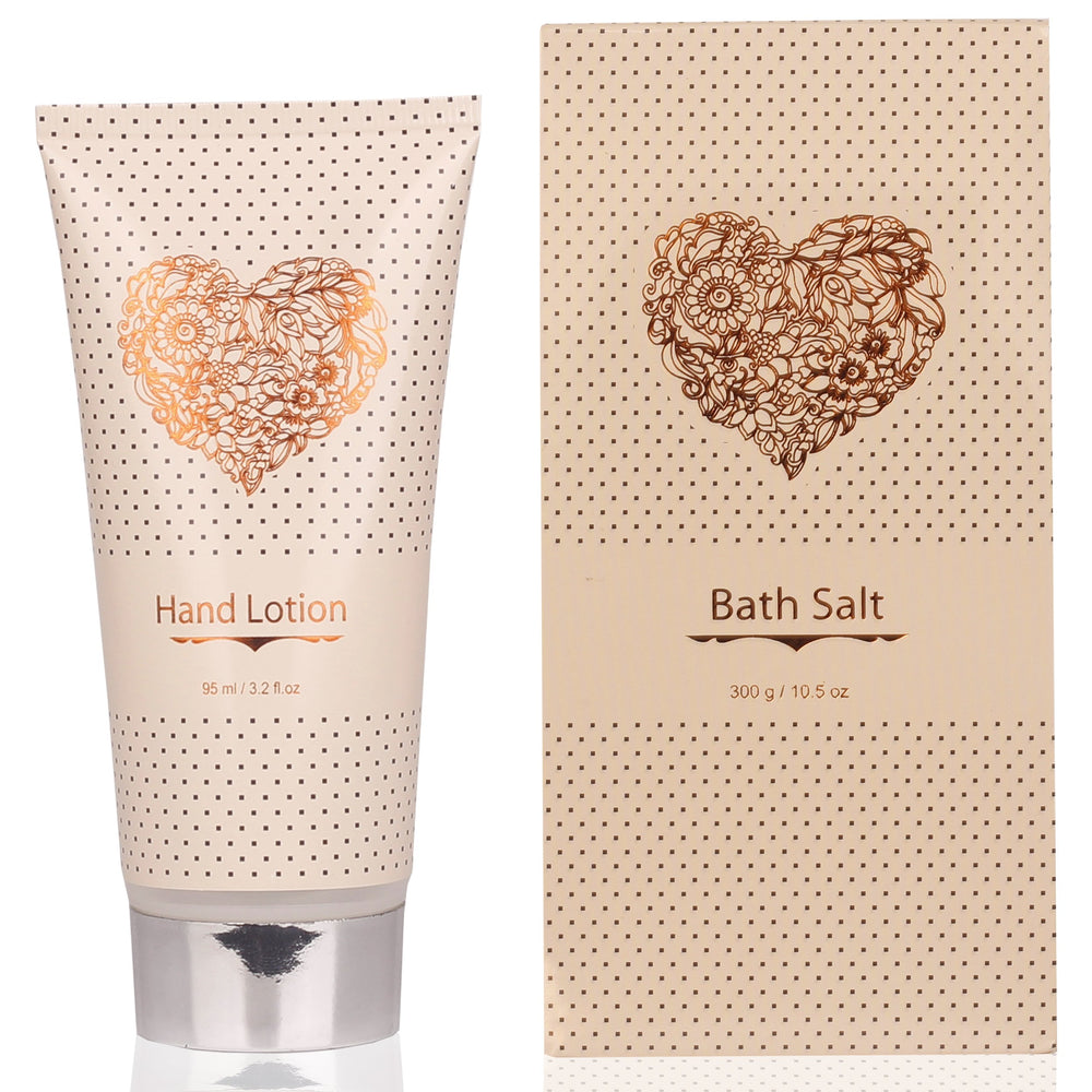 Lovestee Vanilla Spa Hand Lotion with quick absorbing formula for smooth hands.