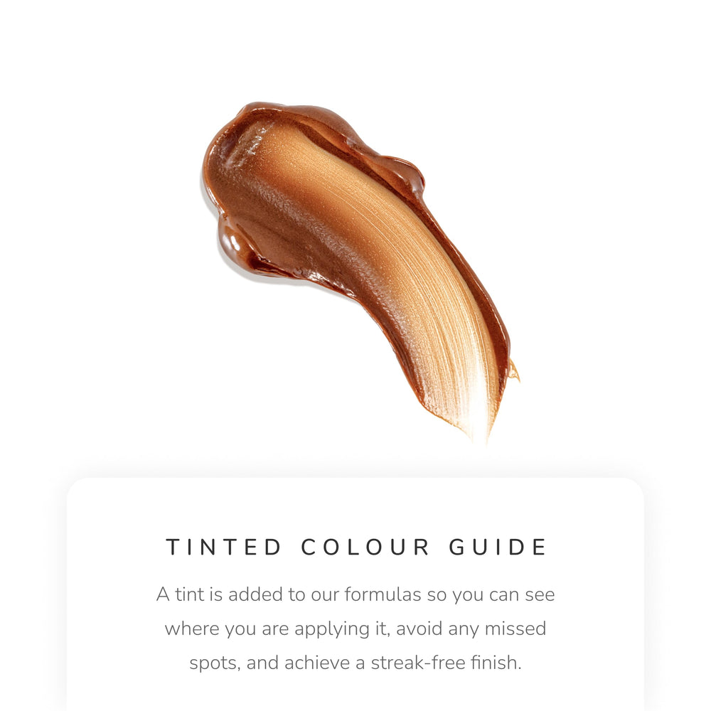 Loving Tan 2Hr Express Self-Tanner Lotion packaging highlights vegan, dermatologist-tested formula