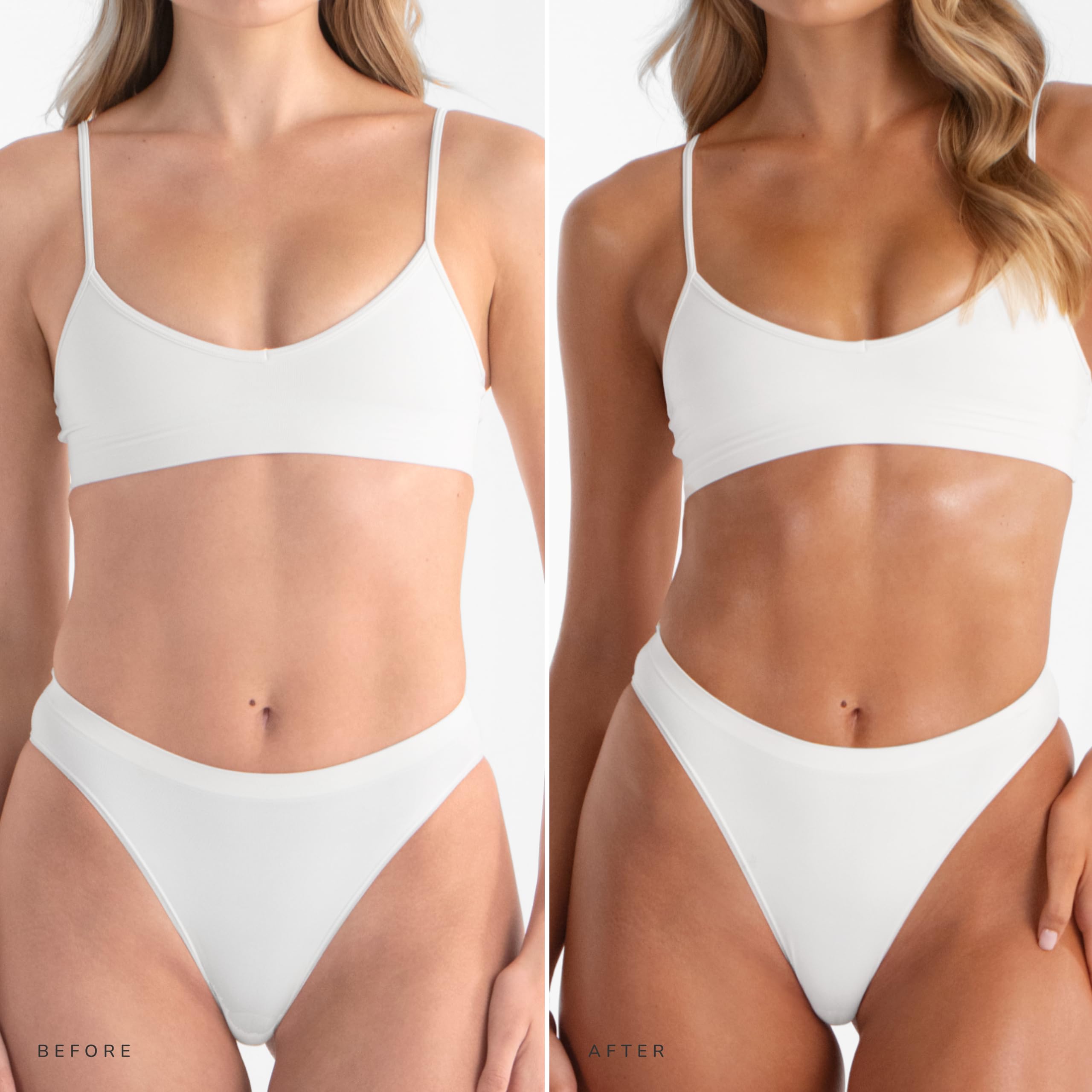 Loving Tan 2Hr Express Self-Tanner Lotion tinted colour guide enables easy application