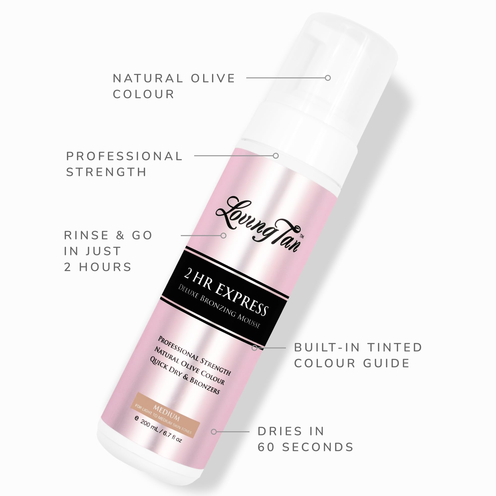 Loving Tan deluxe applicator mitt applies mousse evenly.